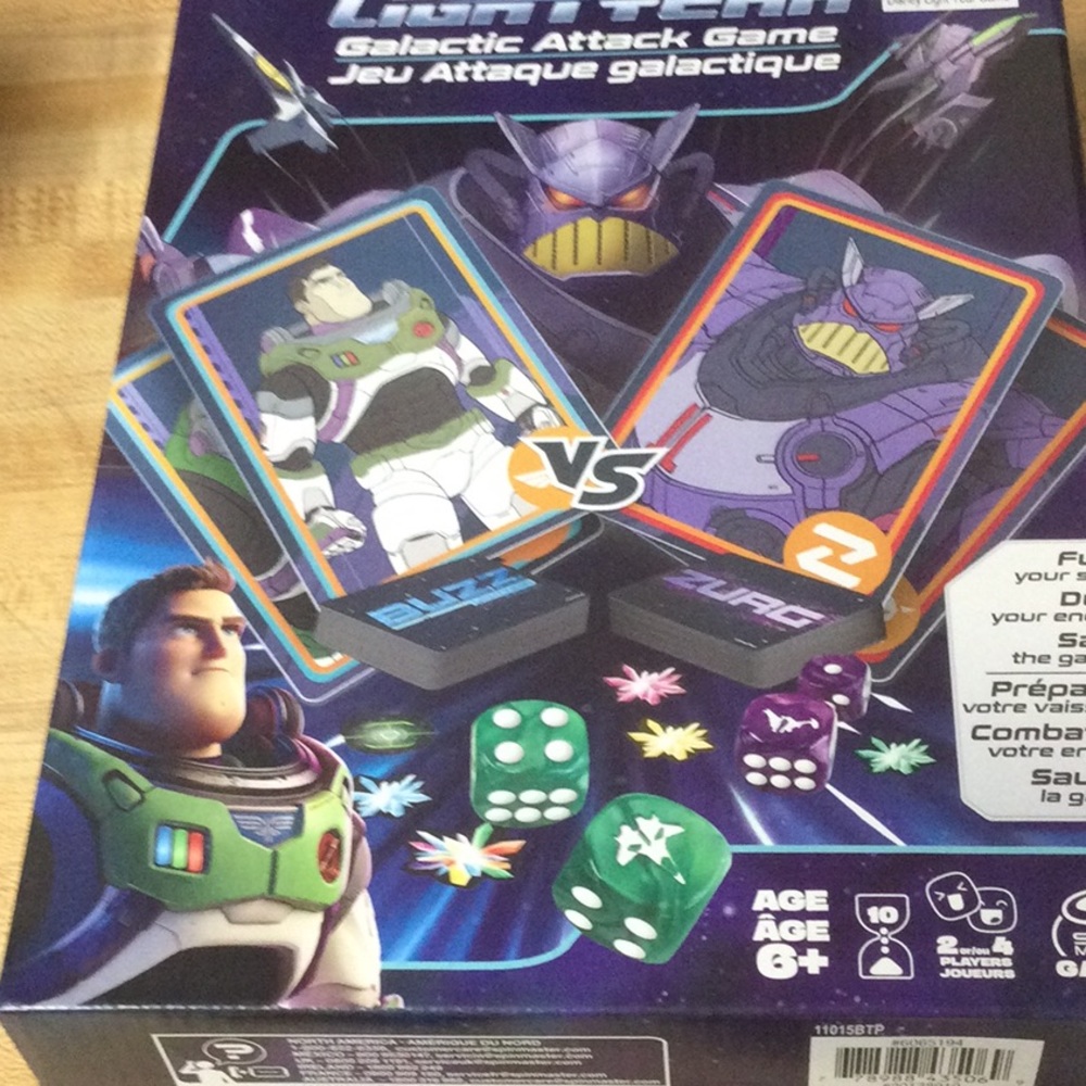 New Lightyear Galactic Attack Game